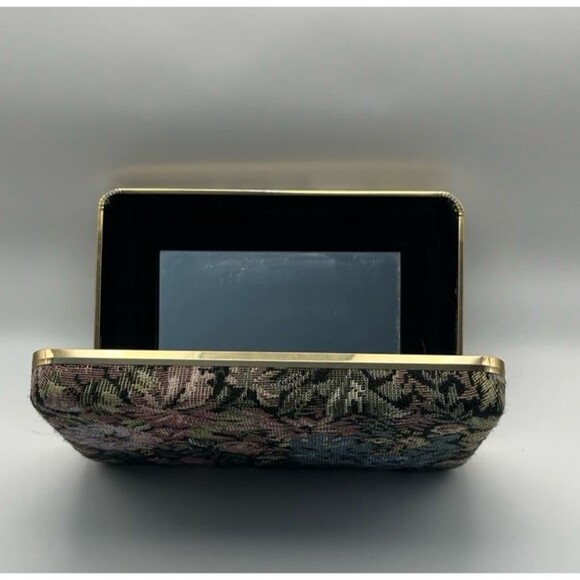 Vintage Fabric Travel Jewelry Case - Picture 4 of 5